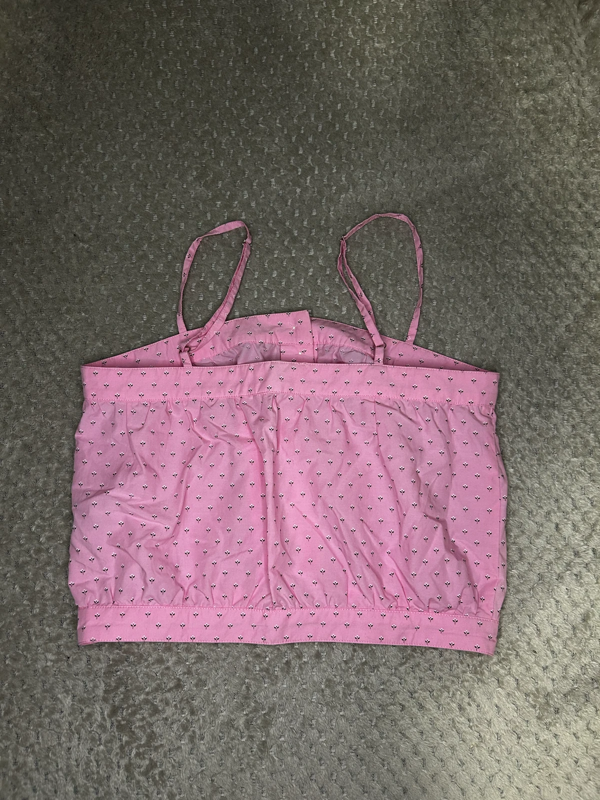 American Vintage roze top na bretele