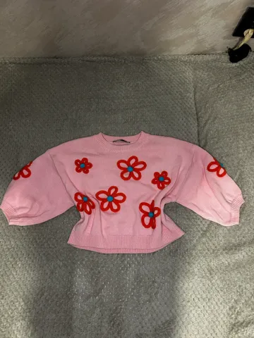 Zara roze džemper