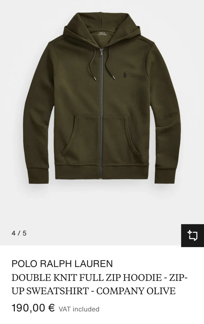 Ralph Lauren duks sa kapuljacom novo