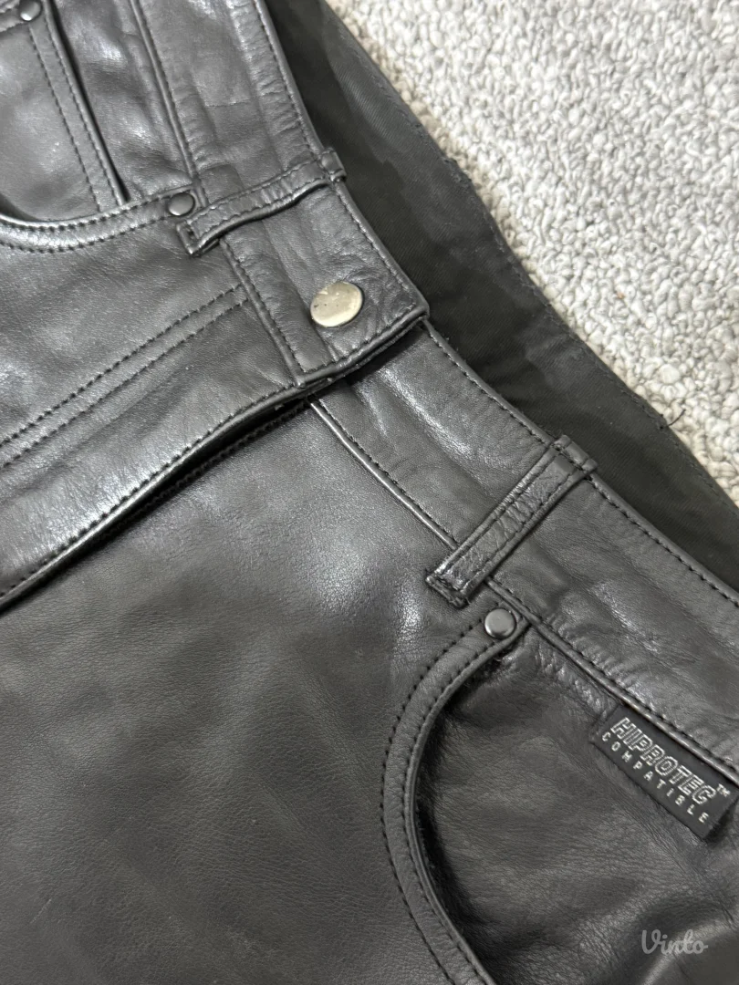 prave kožne pantalone