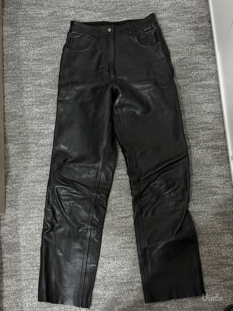 prave kožne pantalone