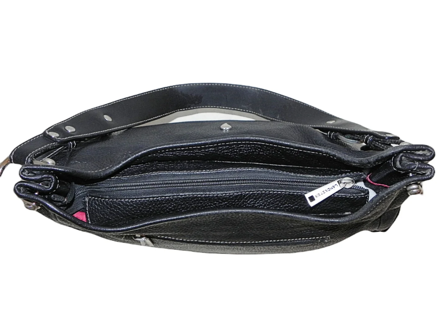 **LANCASTER**vrhunska kožna veća torba-preko ramena