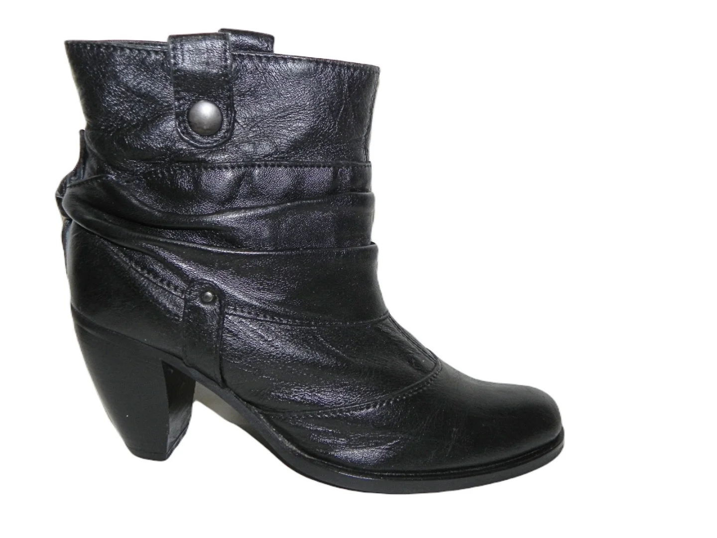 *EXS-Made in Italy*kožne kratke čizme-kaubojke br.37