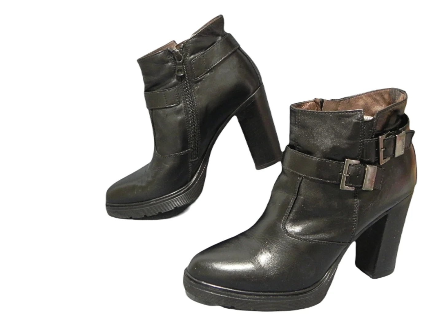 **NERO GIARDINI**kožne kratke čizme-gležnjače br.38