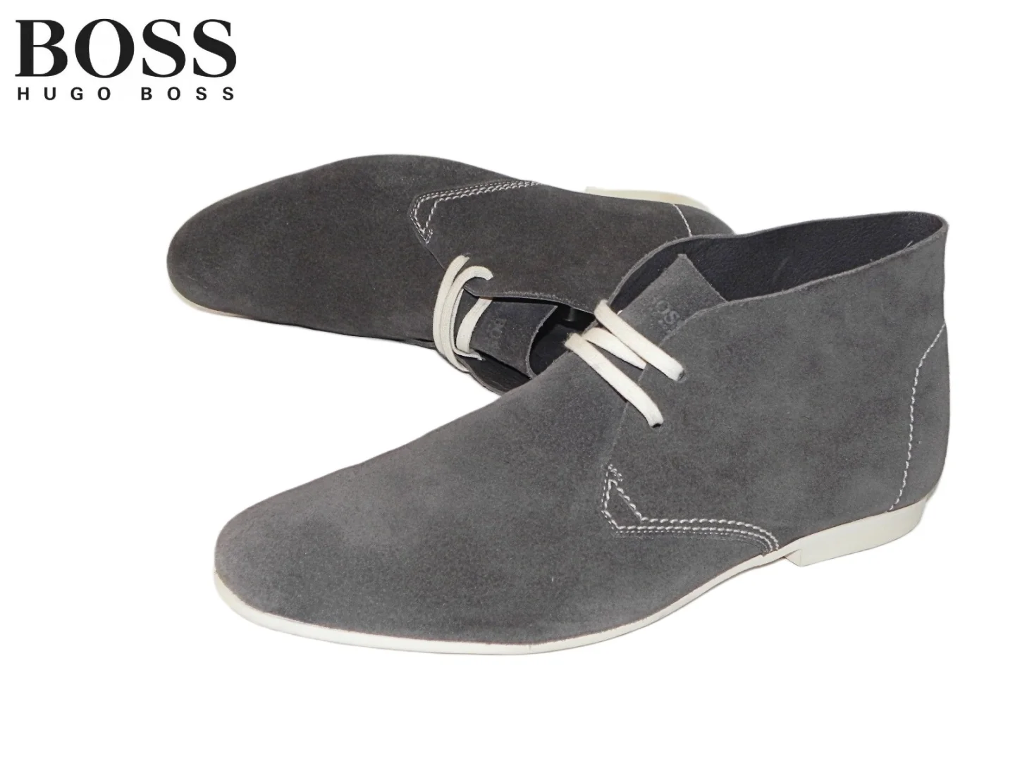 *BOSS Hugo Boss muške cipele 46–prevrnuta koža,original