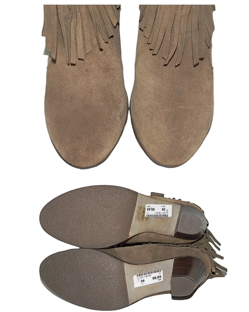 **SPM**-boho,atraktivne,moderne kožne čizme-NOVE br.40