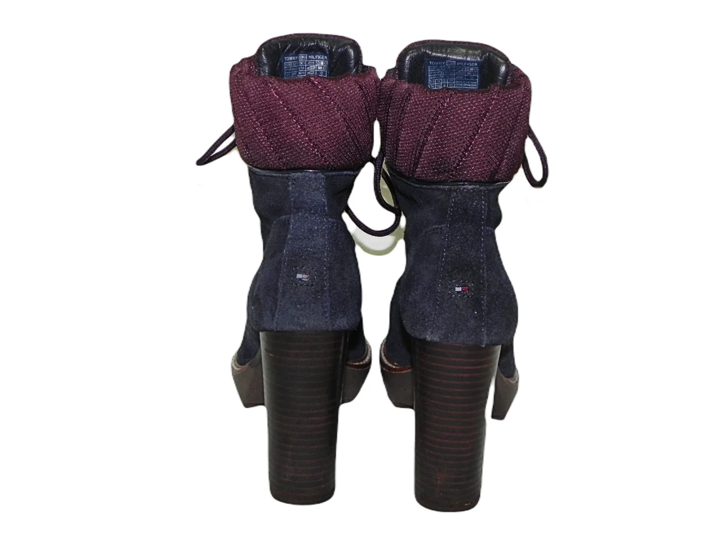 **TOMMY HILFIGER** kožne gležnjače-kratke čizme br.36