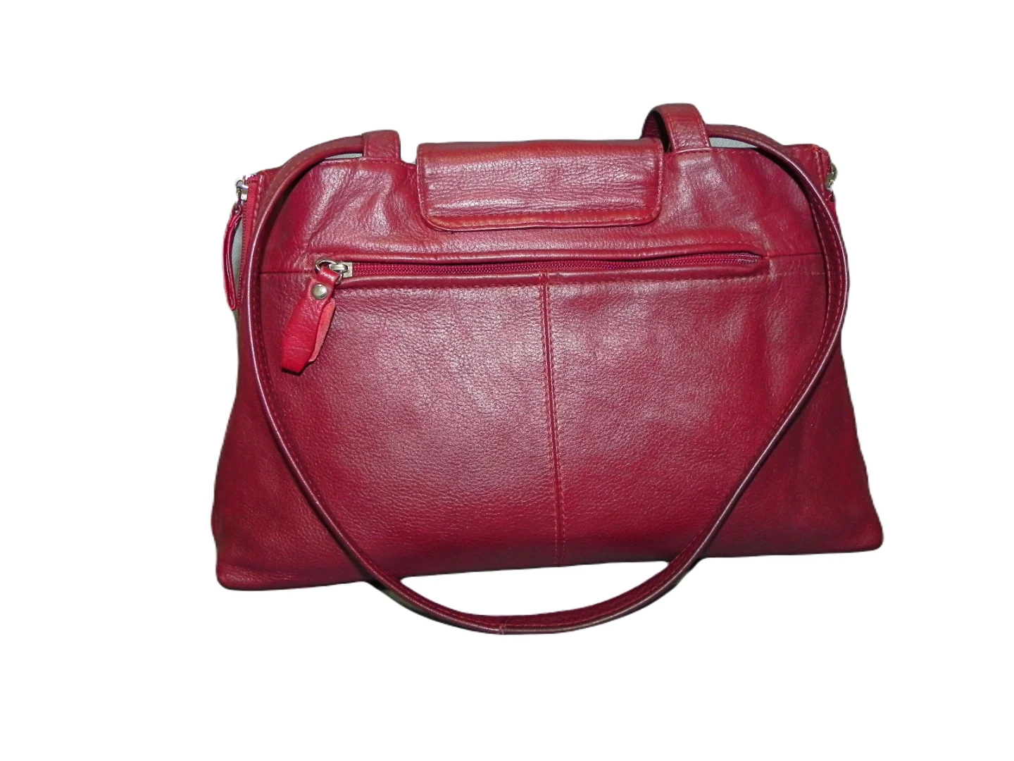 **BODENSCHATZ bags&more**kožna bordo torba preko ramena