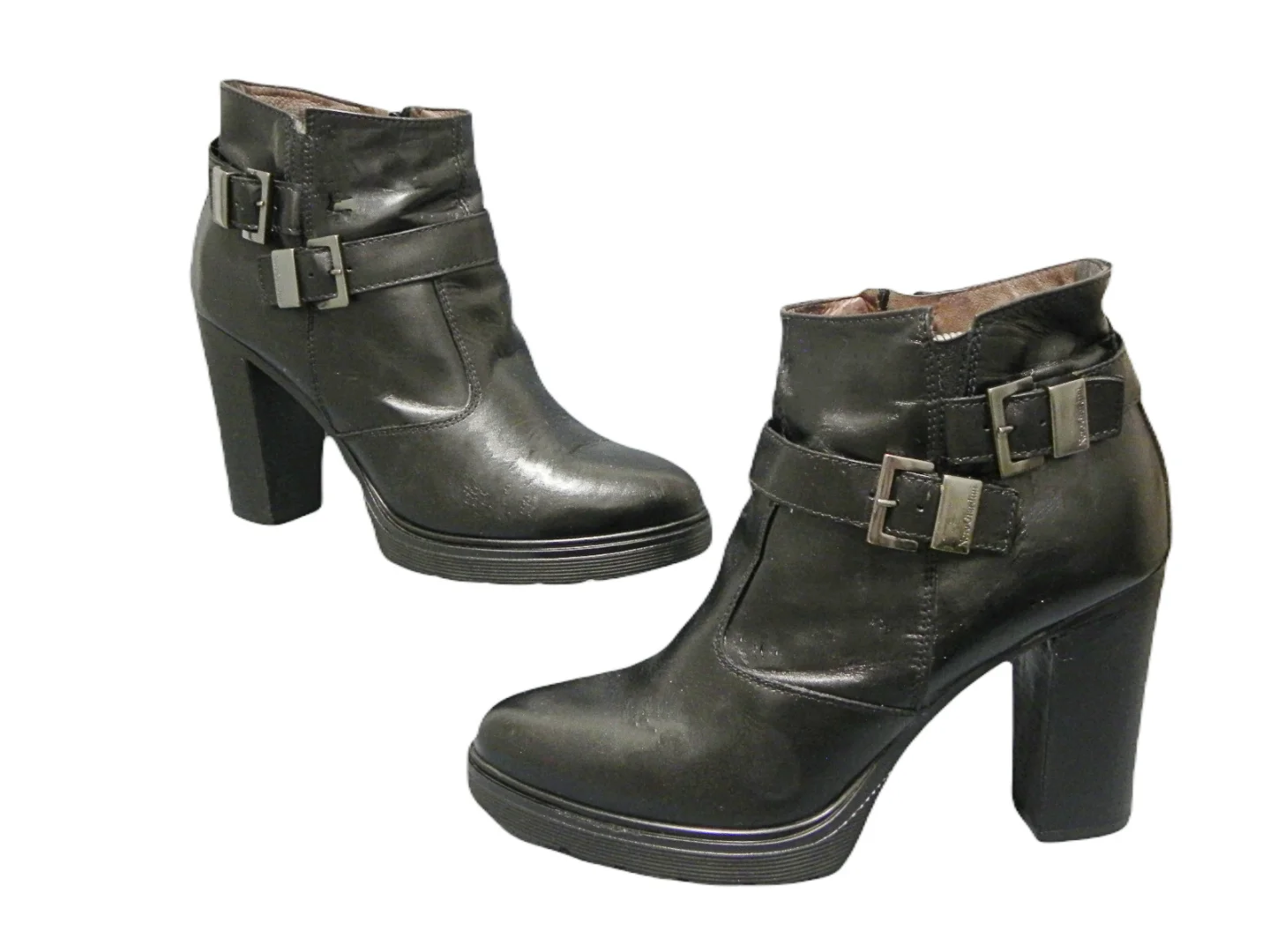 **NERO GIARDINI**kožne kratke čizme-gležnjače br.38