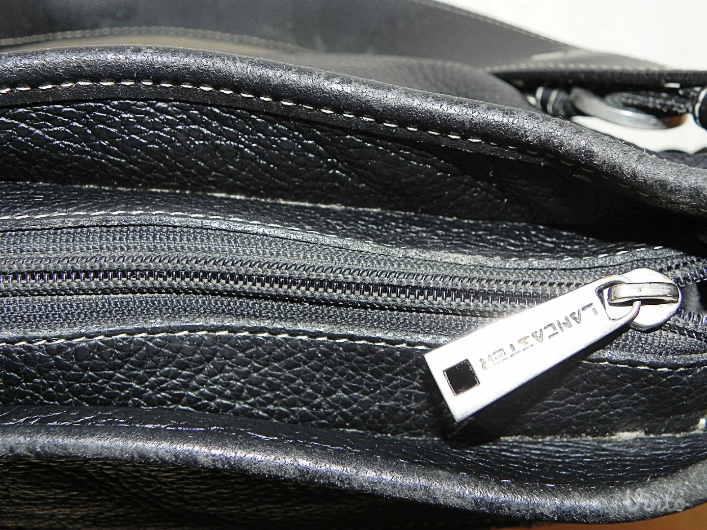 **LANCASTER**vrhunska kožna veća torba-preko ramena