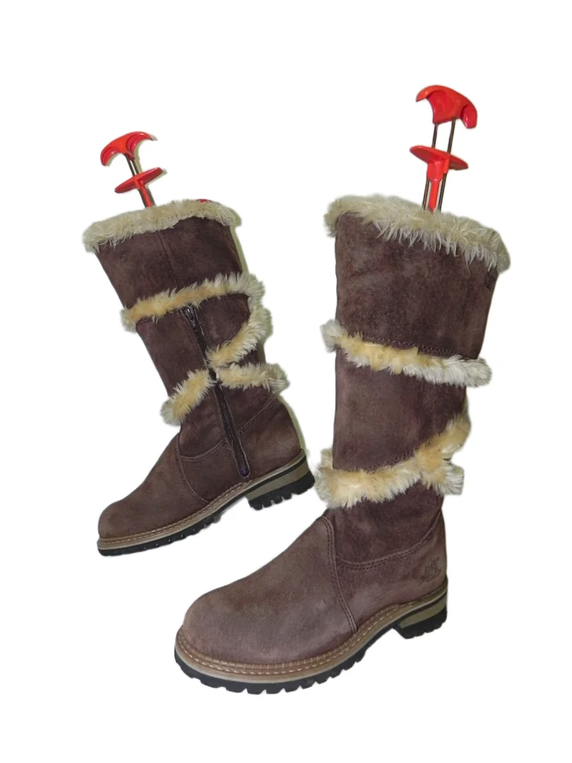 **CATerpillar** kožne tople,duge kao nove čizme br.38