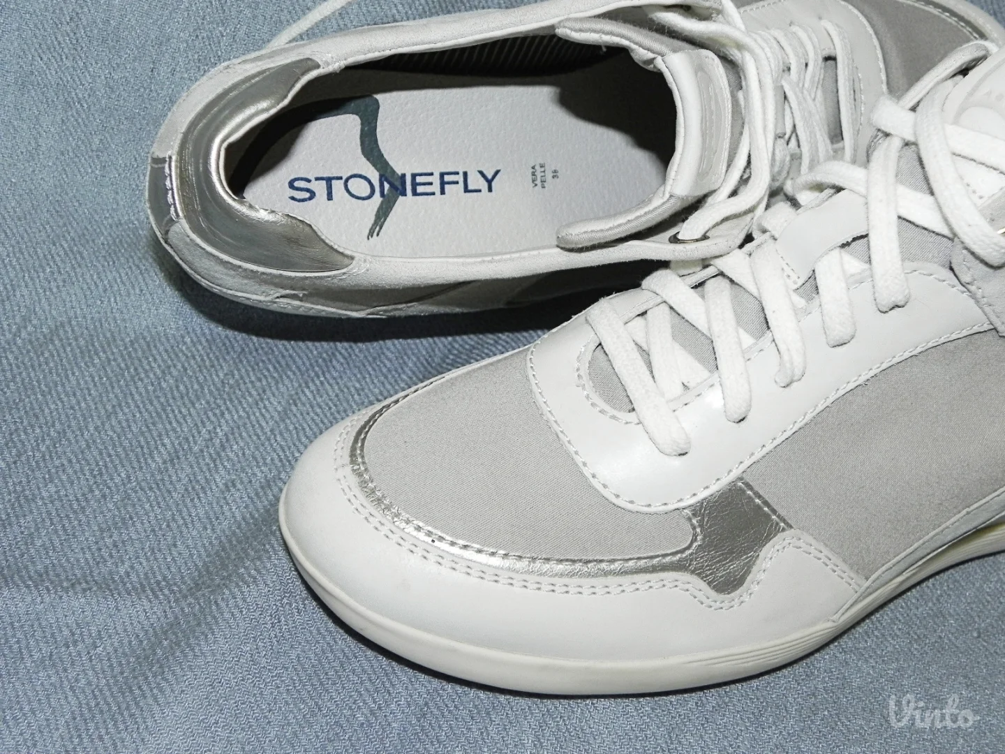 **STONEFLY** kožne patike-platforma br.38