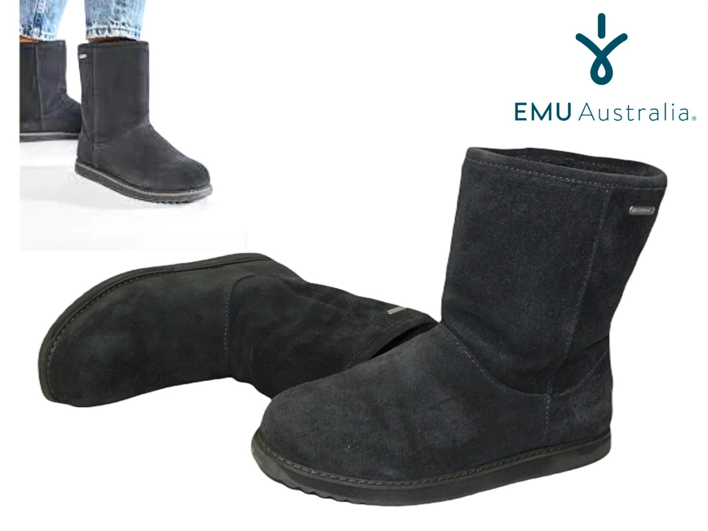 **EMU Australia-waterproof**kožne,tople čizme br.39