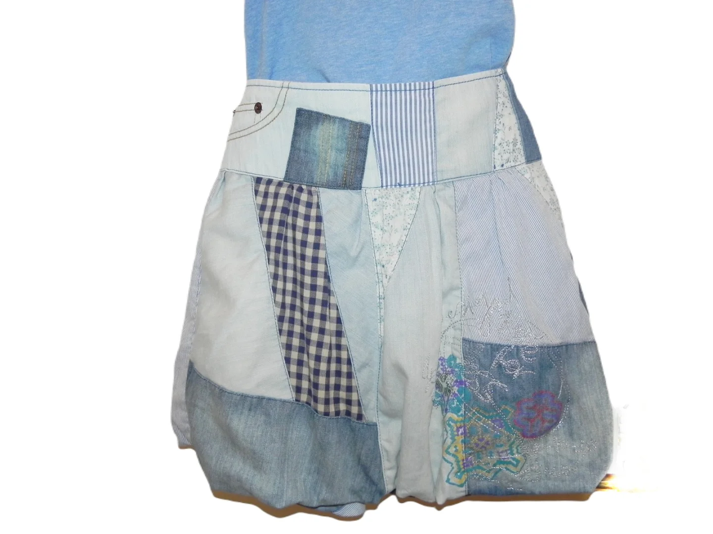 **DESIGUAL**balon mini suknja-teksas vel.36