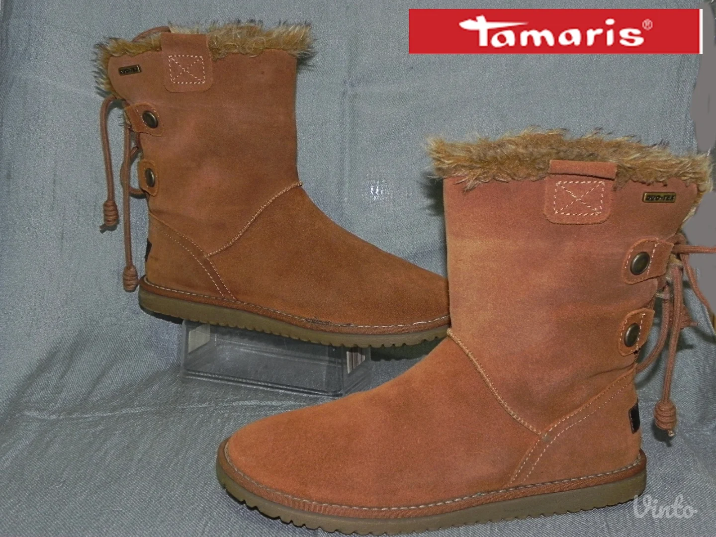 **TAMARIS activ duo-tex**kožne tople čizme br.39