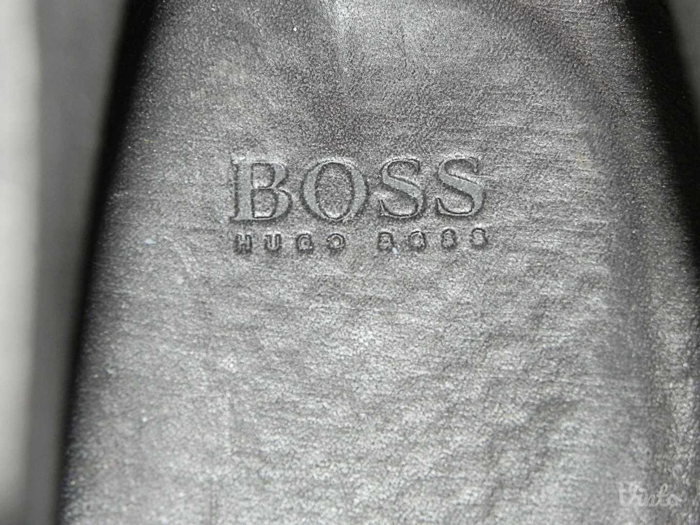 *BOSS Hugo Boss muške cipele 46–prevrnuta koža,original