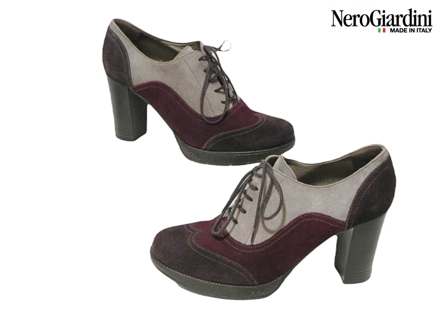 **NERO GIARDINI**kožne poluduboke nove cipele-gležnjače br.38