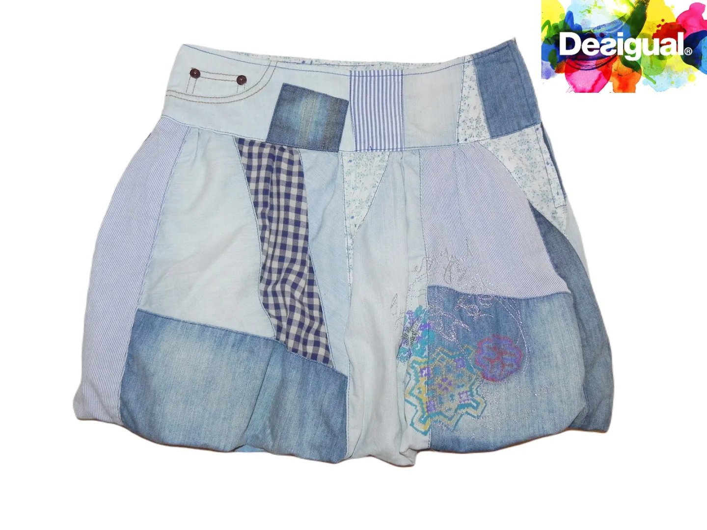 **DESIGUAL**balon mini suknja-teksas vel.36