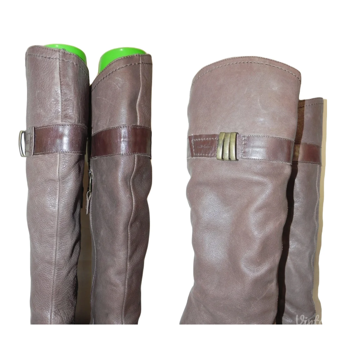 **TOMMY HILFIGER**savršene,kožne duge čizme br.38