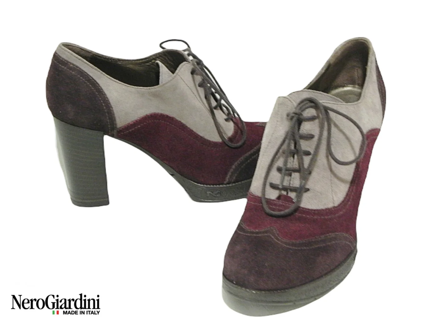 **NERO GIARDINI**kožne poluduboke nove cipele-gležnjače br.38