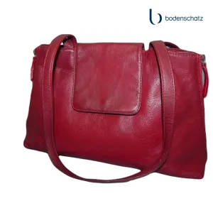 **BODENSCHATZ bags&more**kožna bordo torba preko ramena
