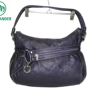 *SALAMANDER**kožna torba – tamno ljubičasta, hobo model