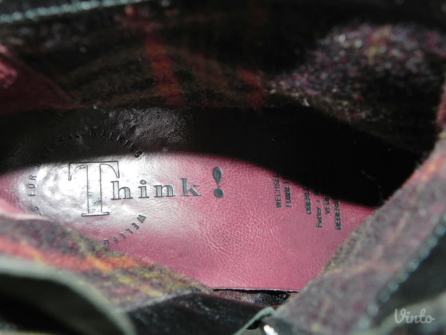 **THINK**kožne kratke čizme-gležnjače br.37