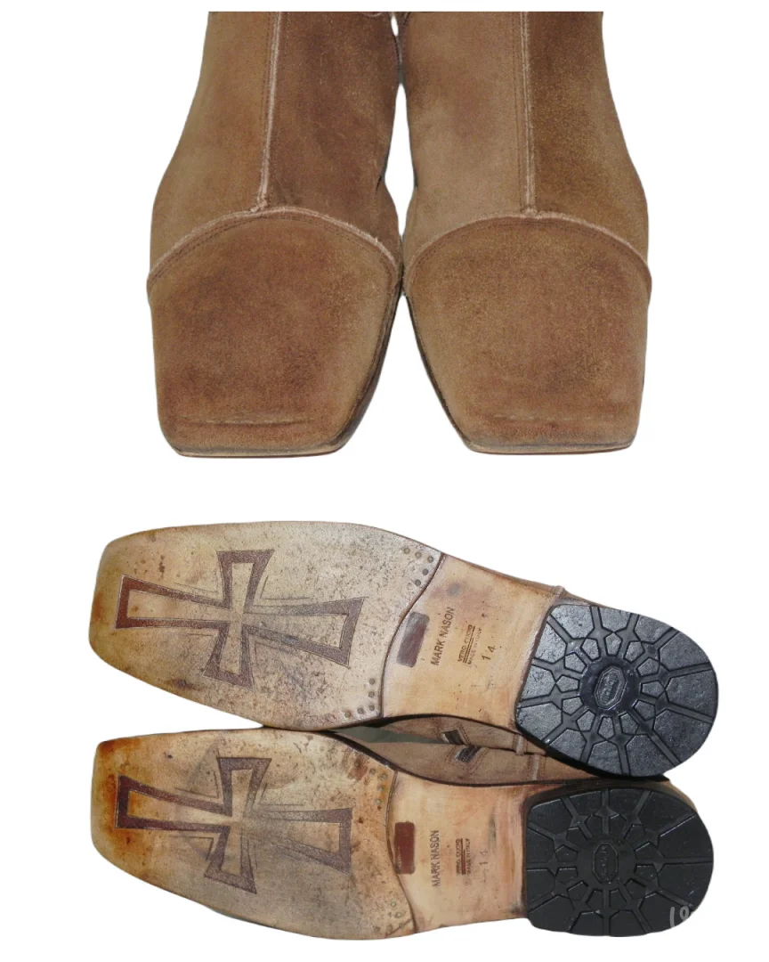 **MARK NASON**vrhunske kožne kratke čizme br.48