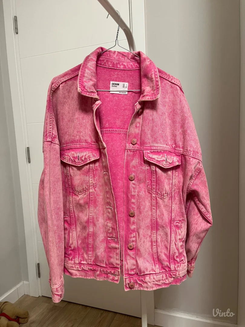 Bershka oversize teksas jakna