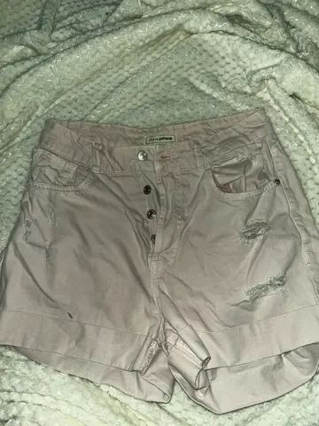 denim pimkie nezno roze teksas sorts