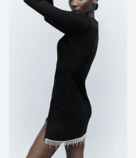 Zara haljina sa cirkonima S