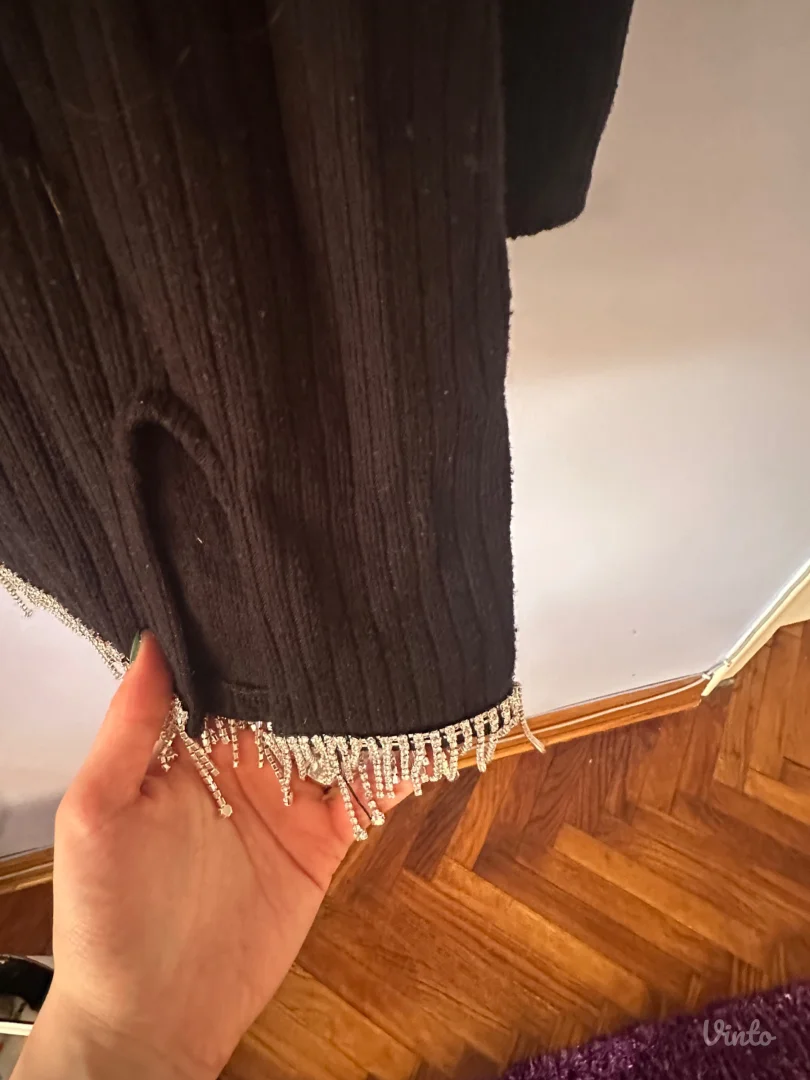 Zara haljina sa cirkonima S