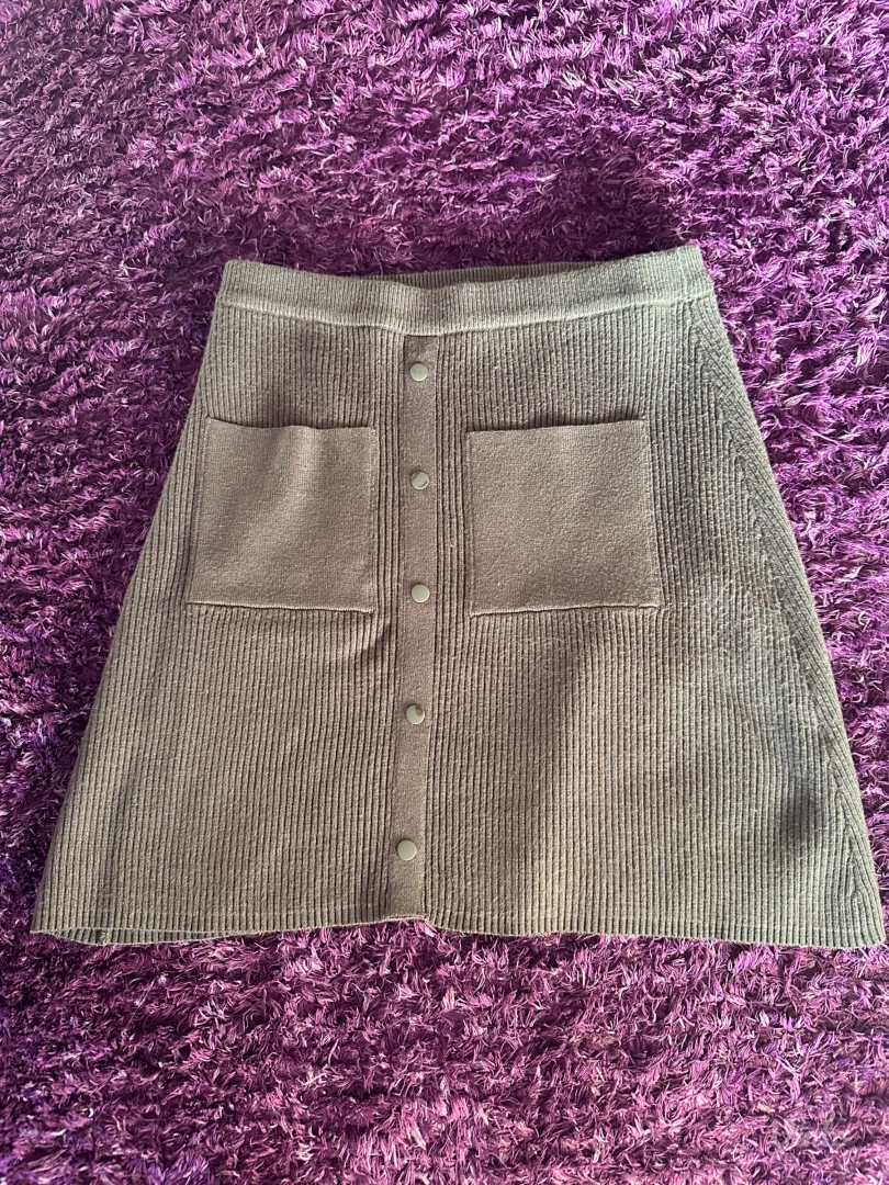 Zara siva mini suknja