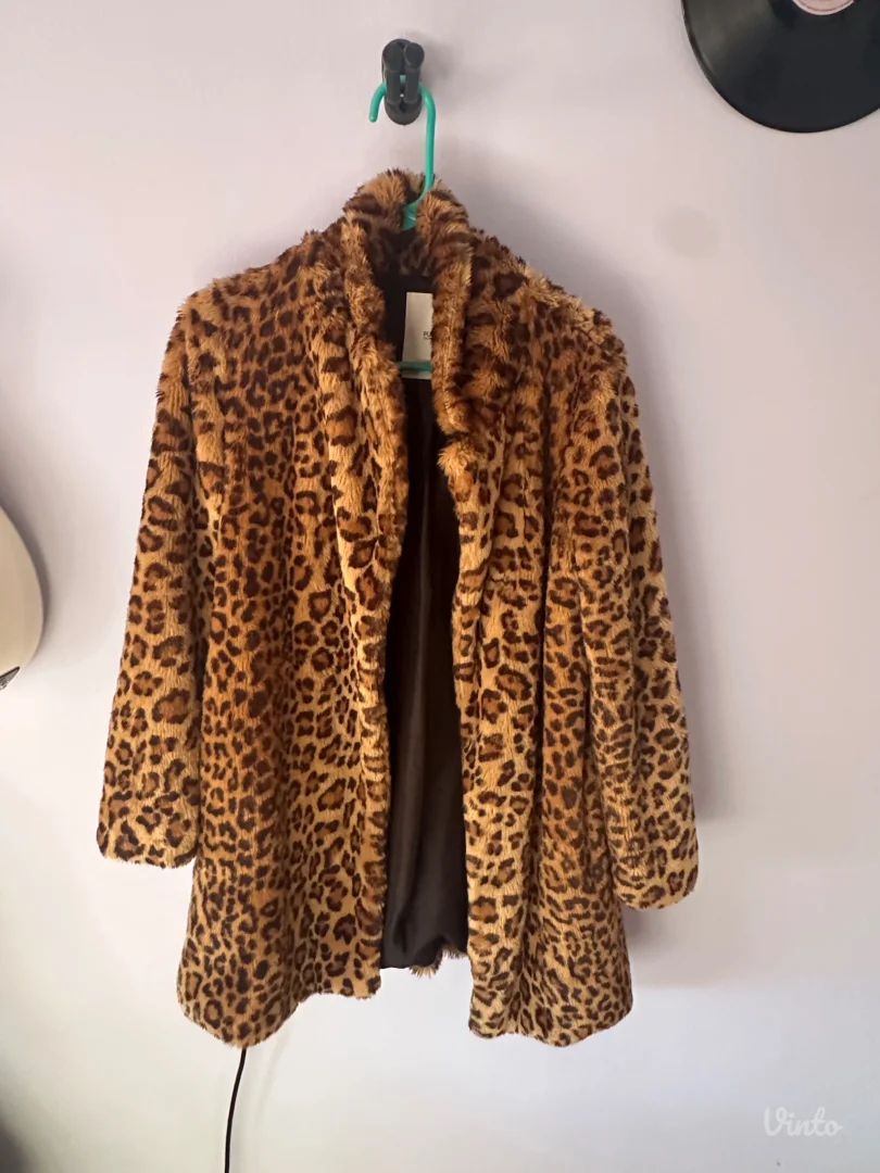 Leopard bunda Pull and Bear