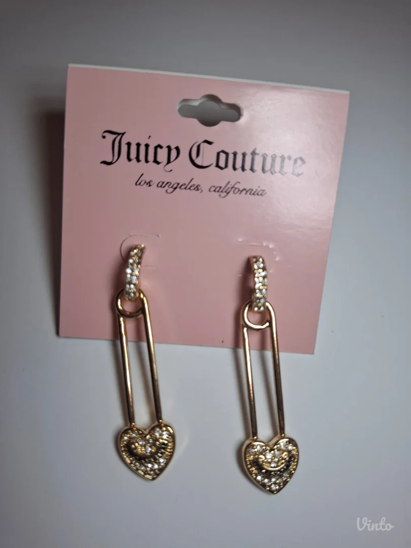 Nove original zlatne Juicy Couture srce mindjuse