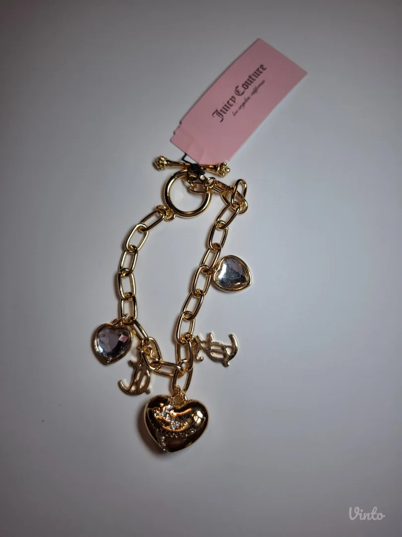 NOVA Juicy Couture srce narukvica + kutija