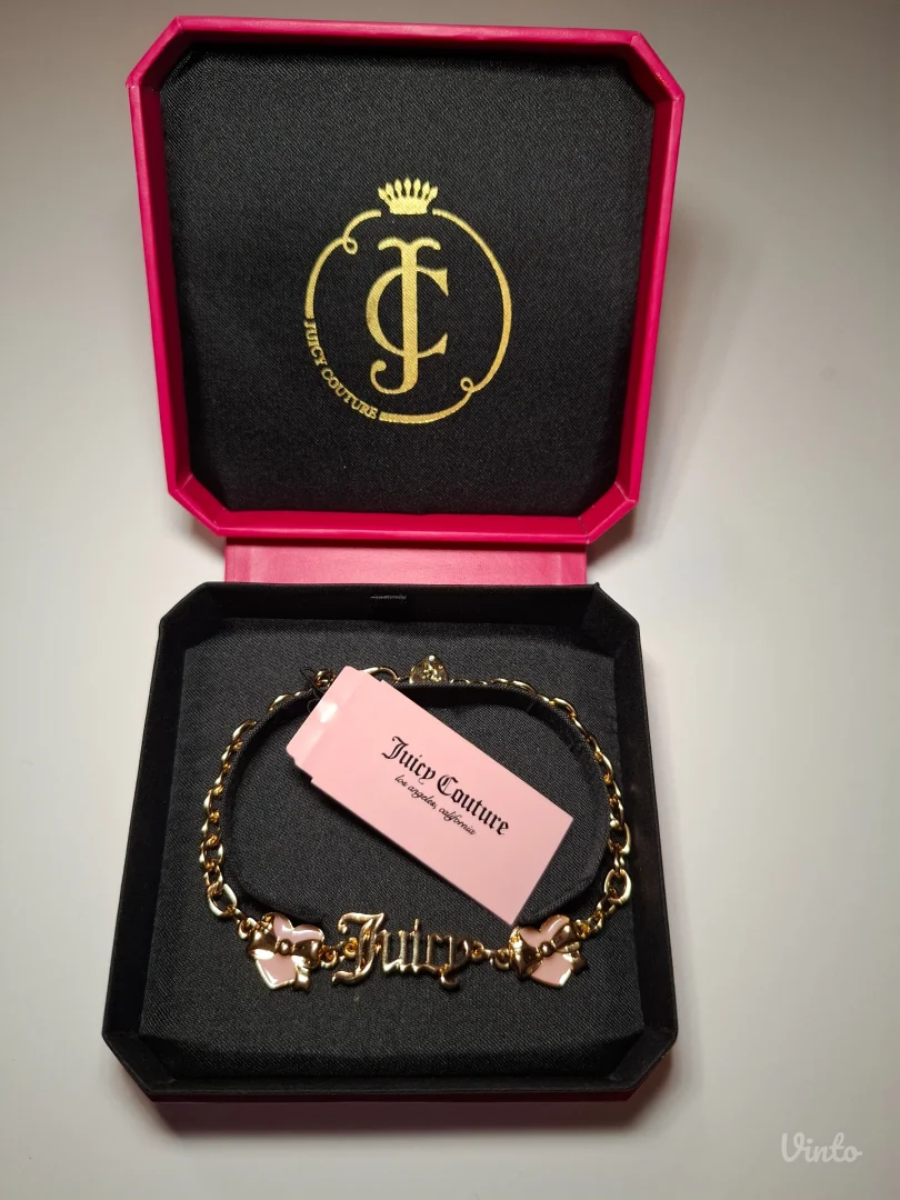 NOVA zlatna Juicy Couture narukvica + kutija