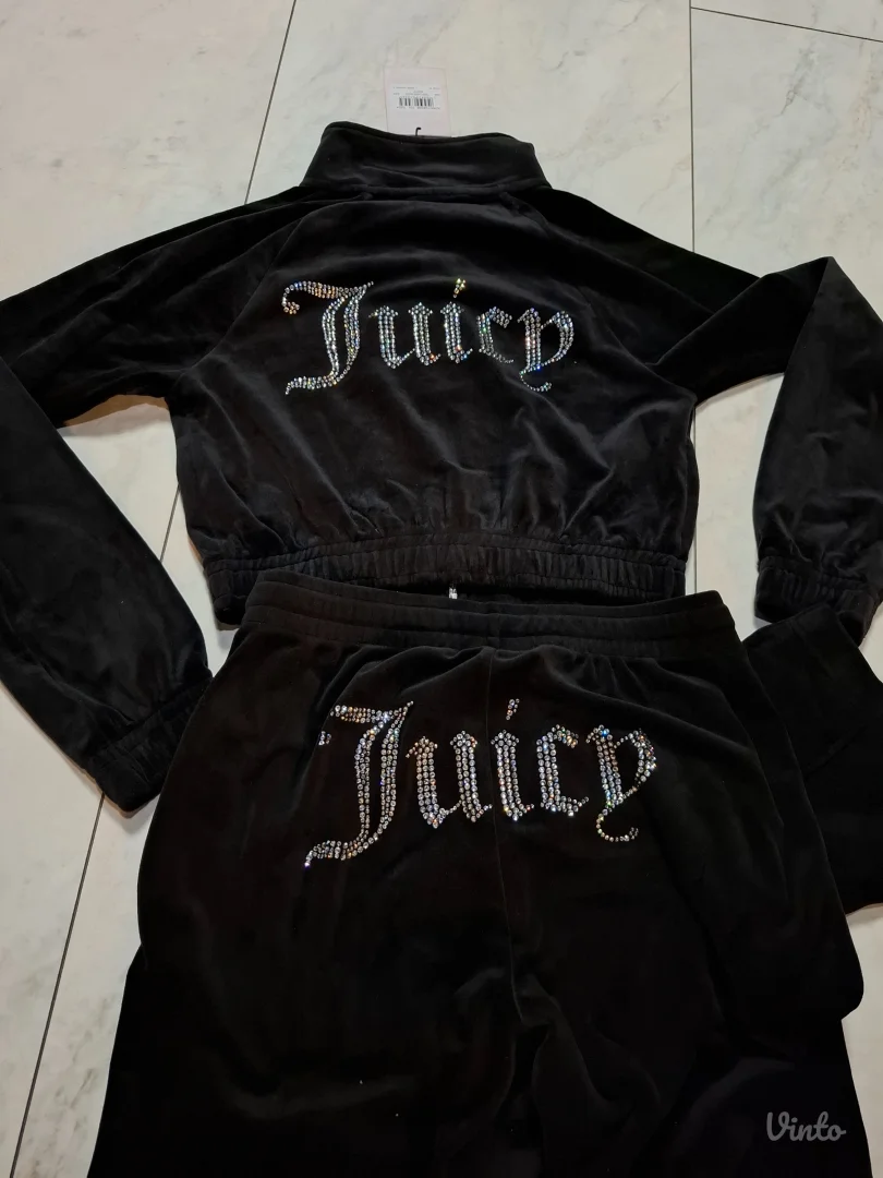 NOVA Juicy Couture crna trenerka set S/36
