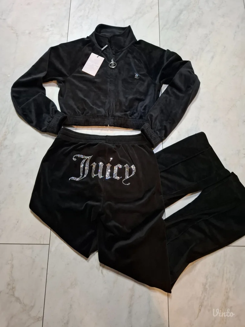 NOVA Juicy Couture crna trenerka set S/36