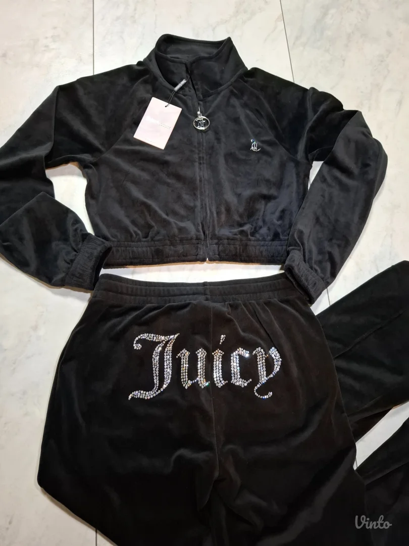 NOVA Juicy Couture crna trenerka set S/36