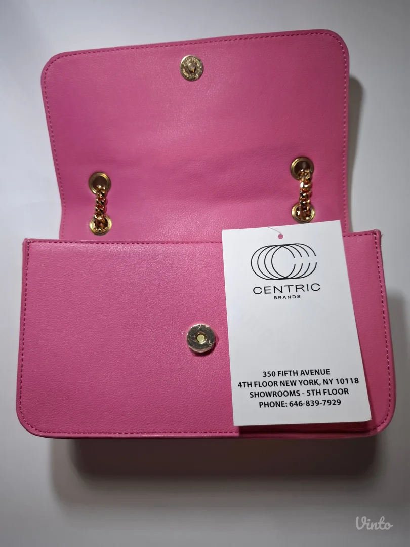 NOVA Juicy Couture Roze Torbica sa zlatnim lancem