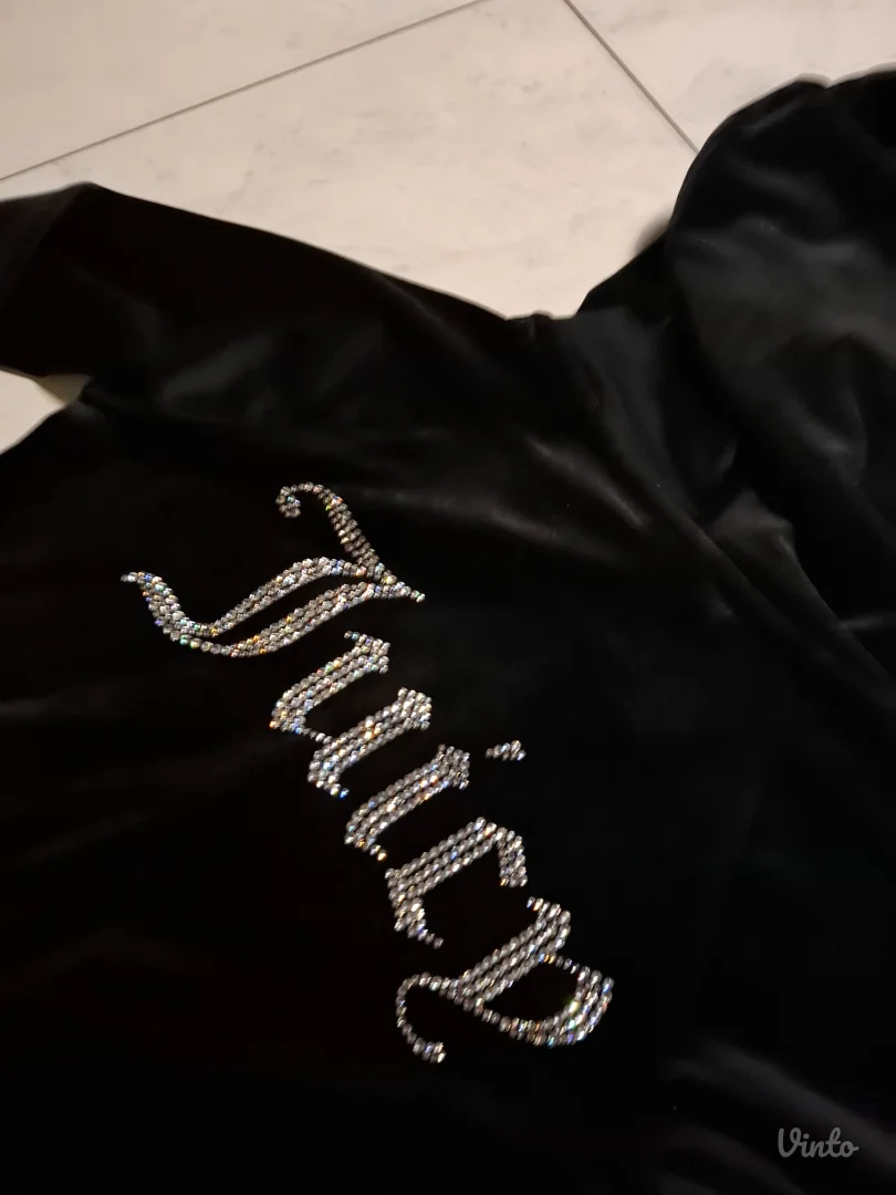 NOVO Crna JUICY COUTURE trenerka XS