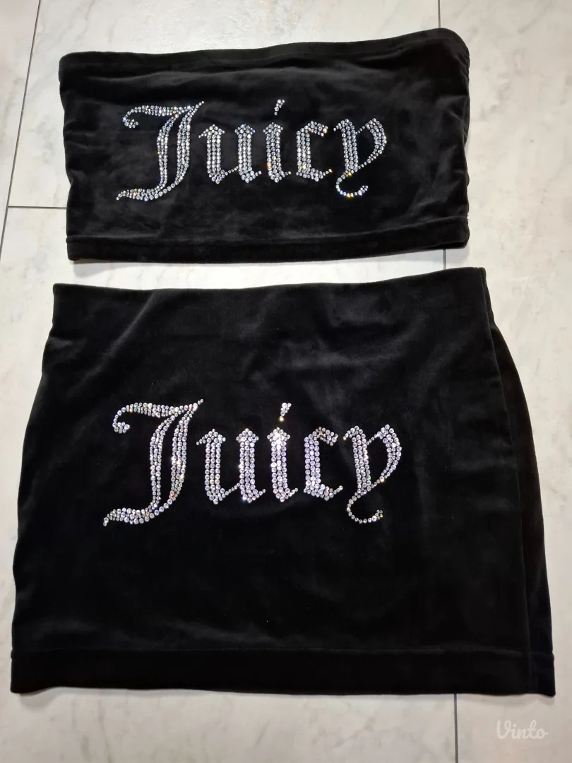 NOV Juicy Couture crni set M/38