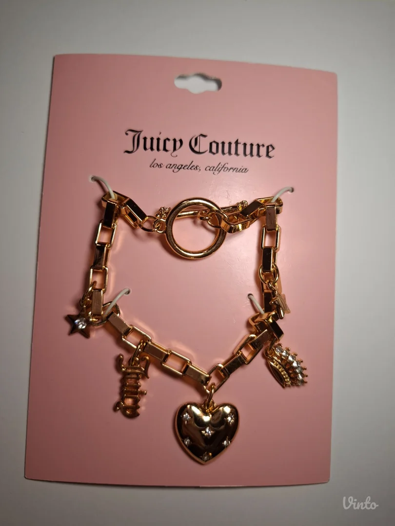 NOVA Juicy Couture narukvica sa privescima