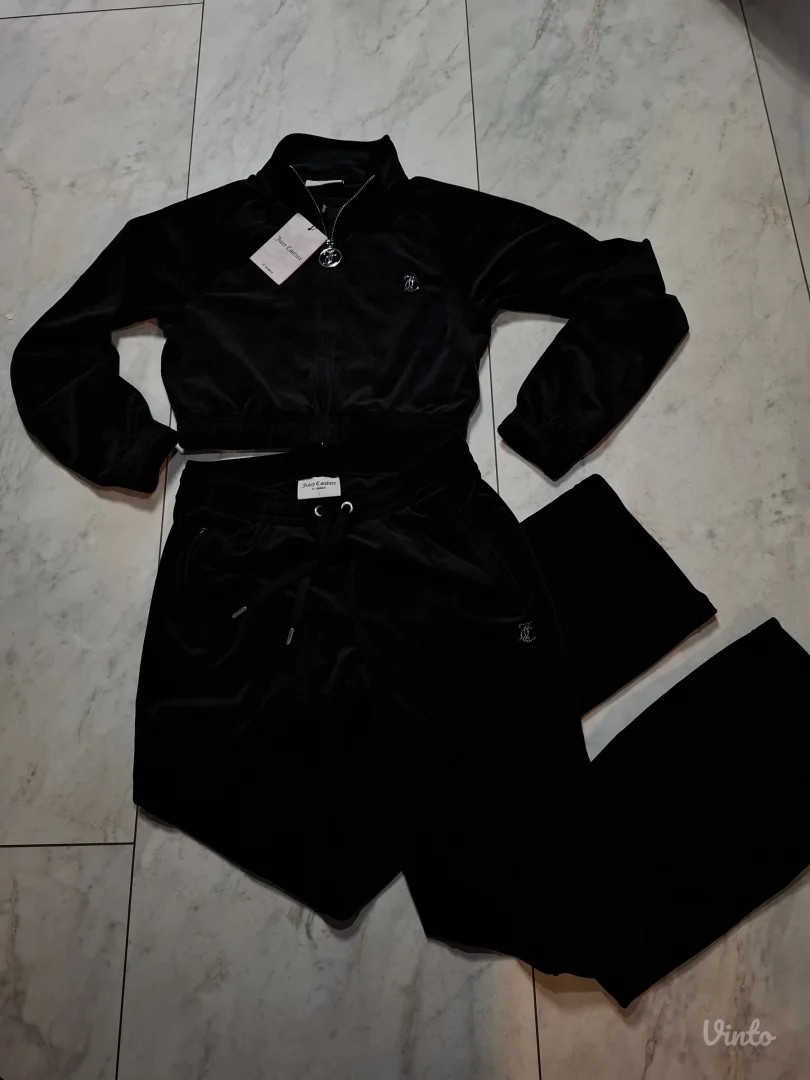 NOVA Juicy Couture crna trenerka set S/36