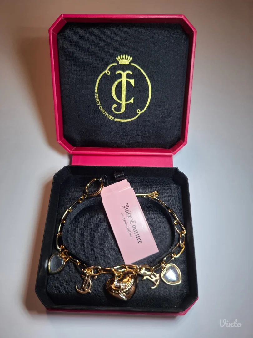 NOVA Juicy Couture srce narukvica + kutija
