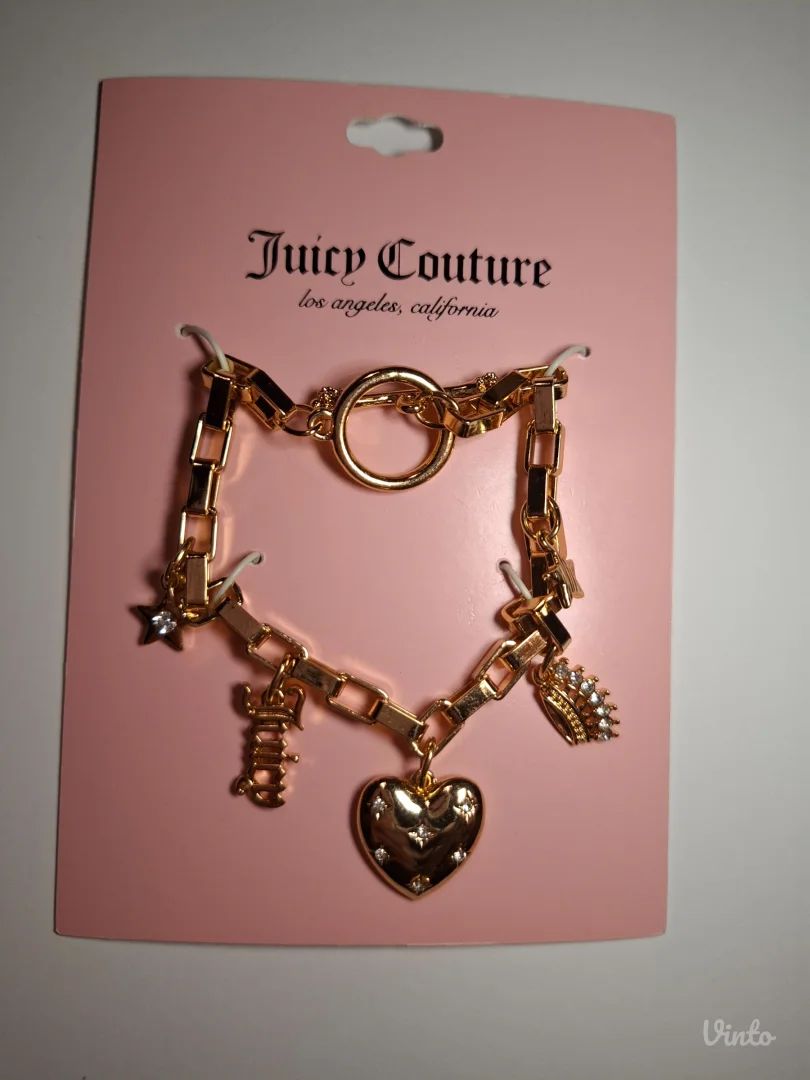 NOVA Juicy Couture narukvica sa privescima