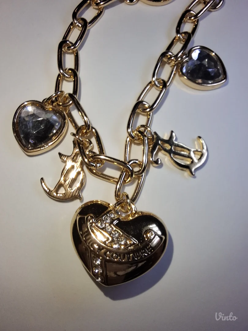 NOVA Juicy Couture srce narukvica + kutija