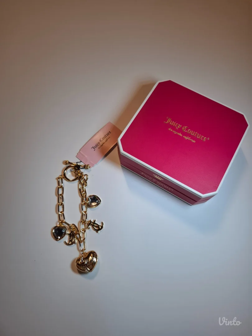 NOVA Juicy Couture srce narukvica + kutija