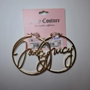 NOVE Juicy Couture zlatne hoop mindjuse